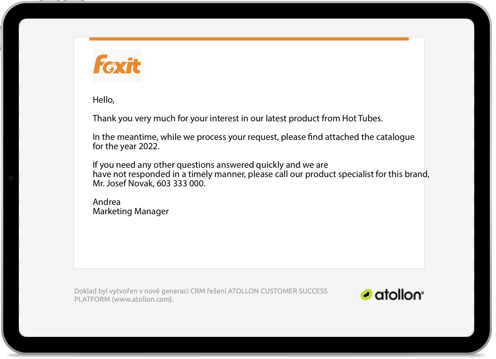 Deal automation
