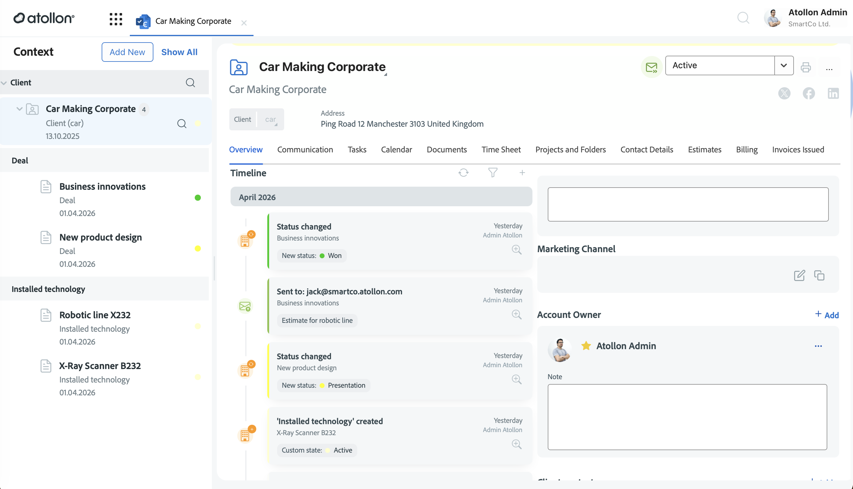 Atollon Client Preview